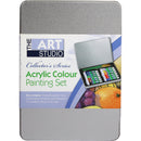 Lavender The Art Studio Collector's Series Acrylic Painting Tin Set Acrylic Paints