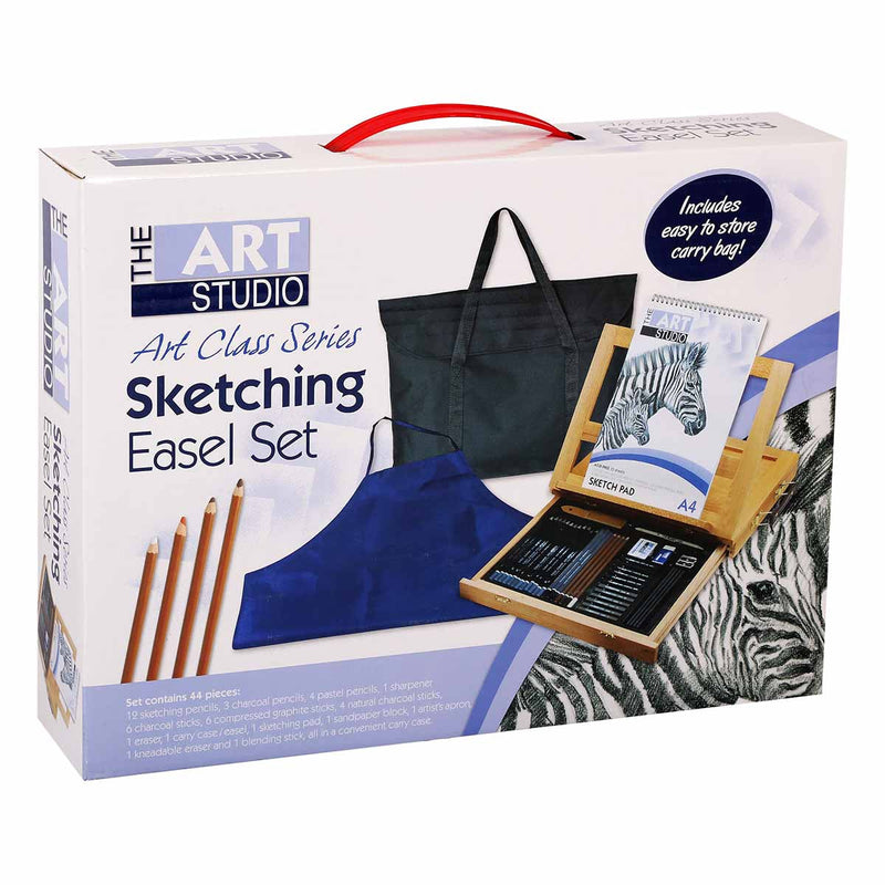 Midnight Blue The Art Studio Art Class Series Sketch Easel Set Drawing and Sketching Sets