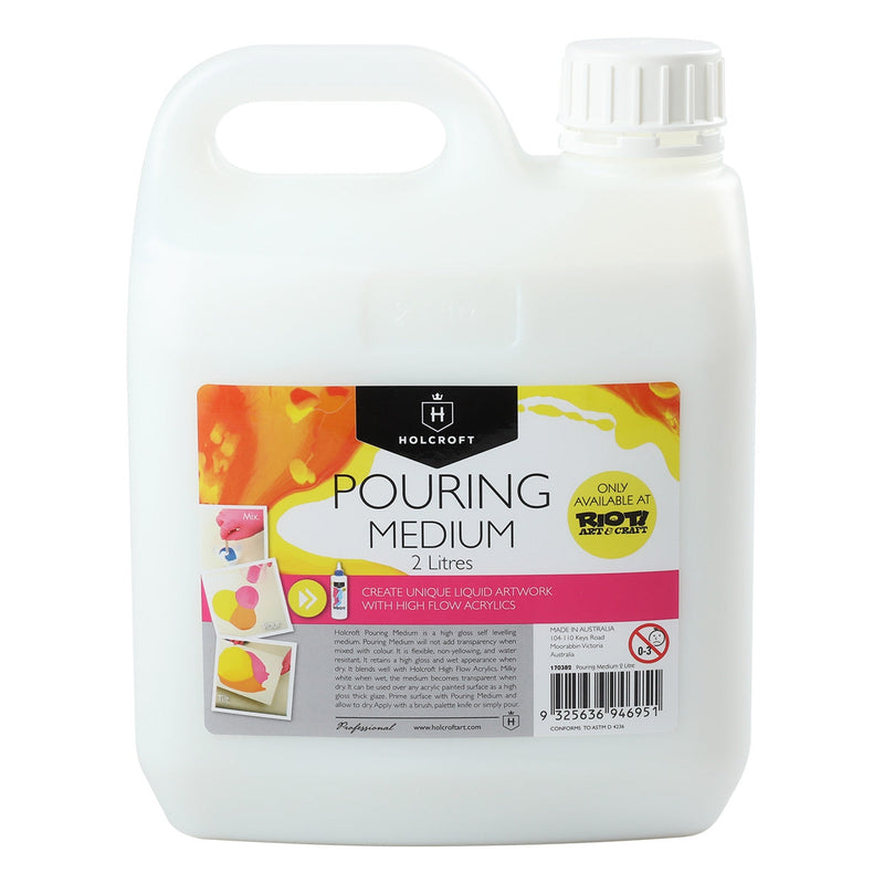 Maroon Holcroft Pouring Medium 2L Acrylic Paints