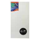 Light Gray 18 x 36 inches Eraldo Di Paolo Gallery Wrapped Stretched Canvas Canvas and Painting Surfaces