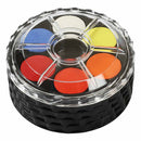 Chocolate The Art Studio Compact Watercolour Paint Set 24 Watercolour Paints