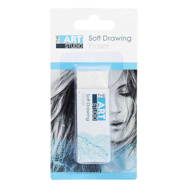 Gray The Art Studio Large Soft Drawing Eraser Drawing Accessories