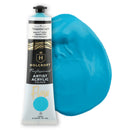 Light Sea Green Holcroft Professional Acrylic Flow Paint Turquoise Light S4 ASTM1 75ml Acrylic Paints