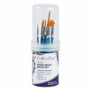 Lavender Eraldo Di Paolo Taklon Mixed Media Brush Set 12 Pack Brushes