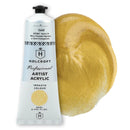 Goldenrod Holcroft Professional Acrylic Impasto Paint Gold S4 80ml Acrylic Paints