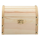Tan Urban Crafter Pine Treasure Chest 16x10.8x12cm Wood Crafts