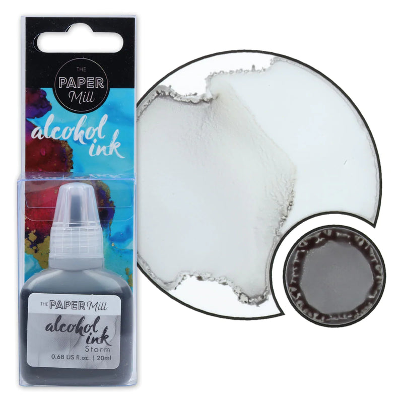 Light Gray The Paper Mill Alcohol Ink Storm 20ml Alcohol Ink