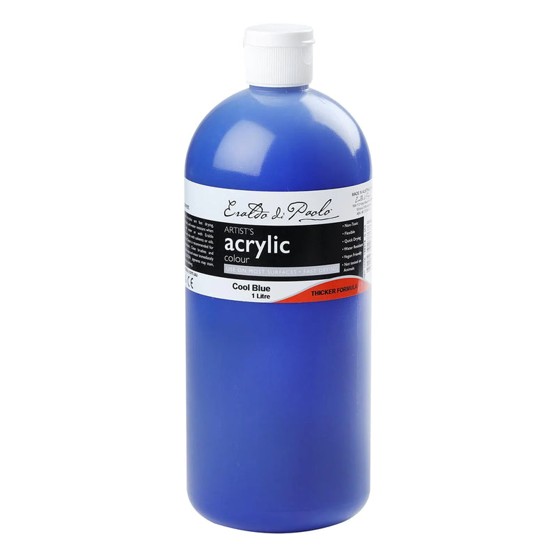 Dark Slate Blue Eraldo Di Paolo Acrylic Paint Cool Blue 1L Acrylic Paints