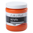 Chocolate Eraldo Di Paolo Acrylic Paint Orange 500ml Acrylic Paints