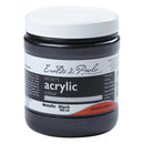 Dark Slate Gray Eraldo Di Paolo Acrylic Paint Metallic Black 500ml Acrylic Paints