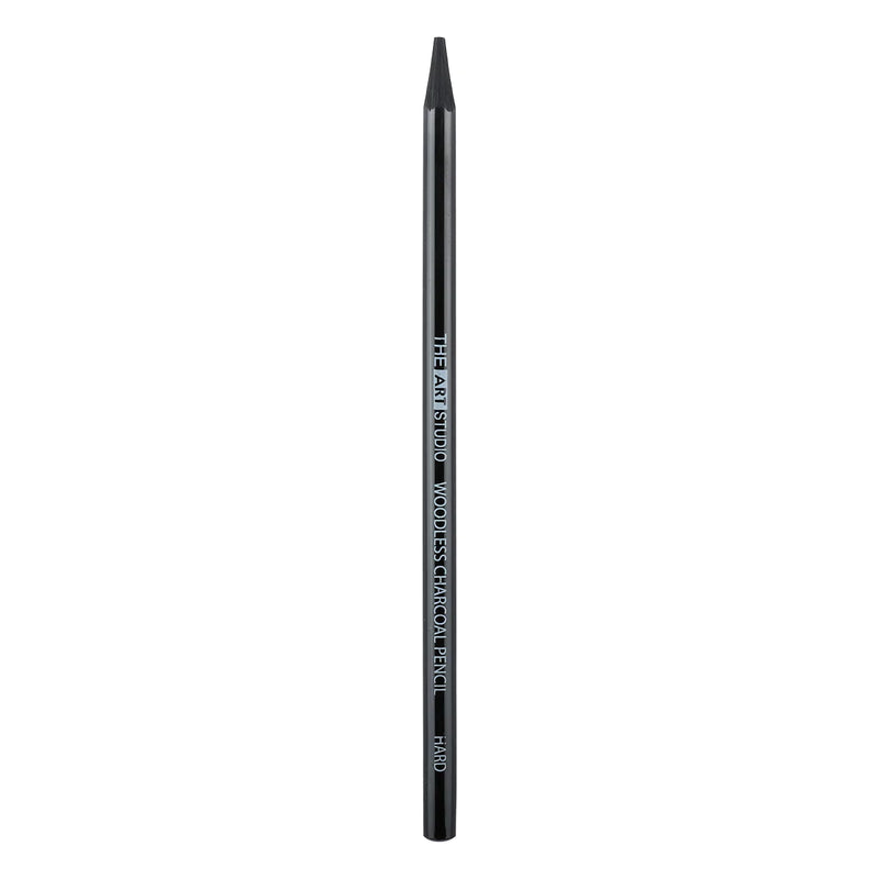 White The Art Studio Woodless  Charcoal Pencil Hard Pencils