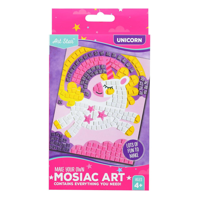 Art Star Make Your Own Unicorn Foam Mosaic Art Kit