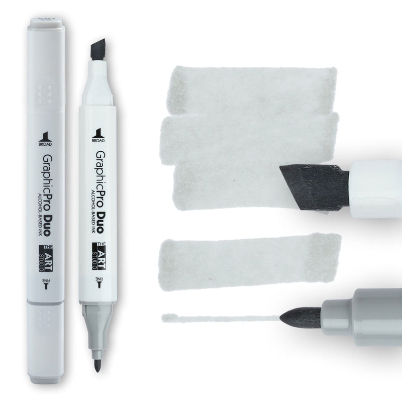 Light Gray The Art Studio GraphicPro Duo Marker Cool Grey 1 Pens and Markers
