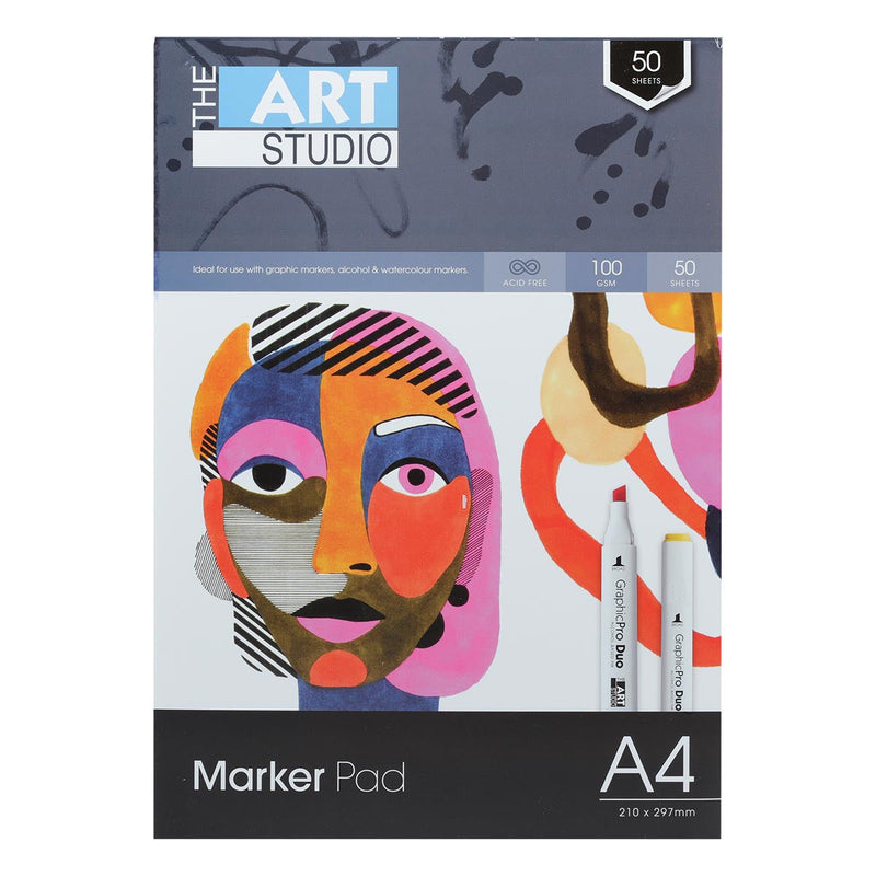 The Art Studio Marker Paper 100gsm A4 50 Sheets