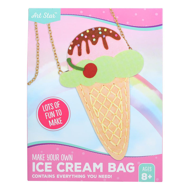 Pale Goldenrod Artstar MYO Felt Ice Cream Bag Makes 1 Kids Kits