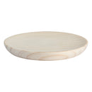 Light Gray Urban Crafter Round Pine Panel 16x1.5cm Wood Crafts