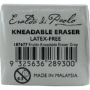 Dark Gray Eraldo Di Paolo Kneadable Eraser Grey Drawing Accessories