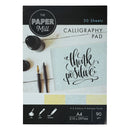 Gray The Paper Mill A4 Calligraphy Pad 50 Sheets Pads