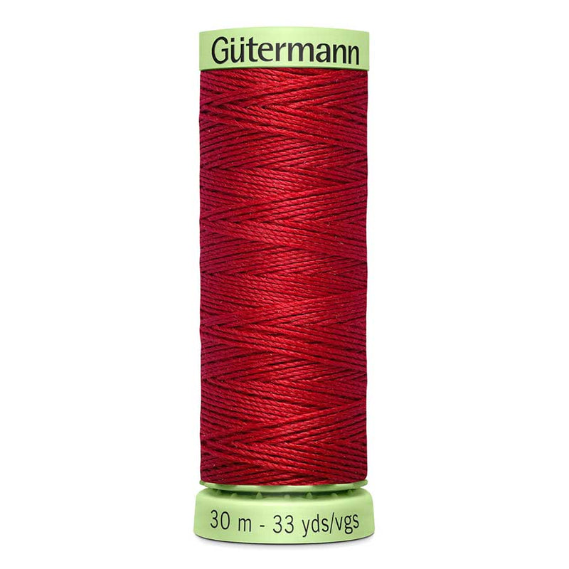 Dark Red Gutermann Polyester Twist Sewing Thread 30mt - 046 - Ruby Red Sewing Threads
