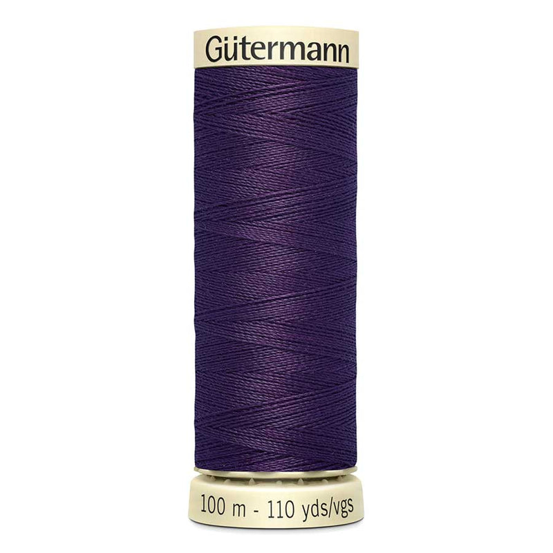 Dark Slate Gray Gutermann Sew-All Polyester Sewing Thread 100mt - 257 - Deep Purple Sewing Threads