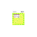 Light Goldenrod Birch Sewing and Quilting Tools-Quilt Square Non Slip Fluoro 16.5x16.5cm Quilting and Sewing Tools and Accessories