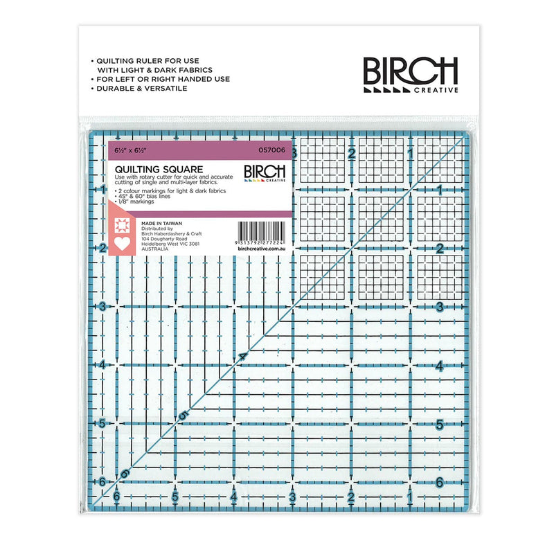 Dim Gray Birch Sewing and Quilting Tools-Quilt Square 16.5x16.5 (34165) Quilting and Sewing Tools and Accessories