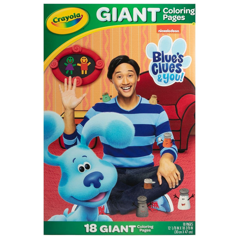 Tan Crayola Giant Coloring Pages - Blues Clues Kids Activity Books