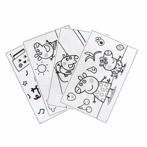 White Smoke Crayola Giant Coloring Pages - Peppa Pig Kids Activity Books