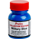 Medium Blue Angelus Collectors Edition Acrylic Paint Military Blue 324 29Ml For Leather, Vinyl, Fabric Leather and Vinyl Paint