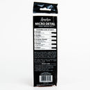 Black Angelus Micro Detail Paint Brush Set 5 Piece Leather and Vinyl Paint