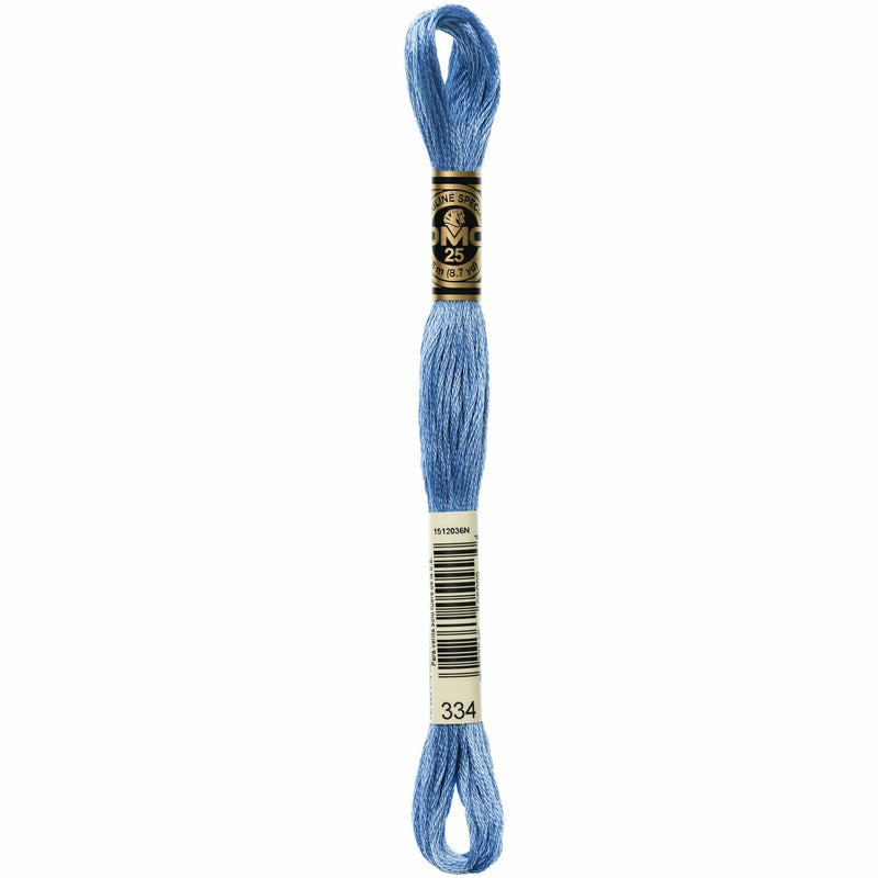 Steel Blue DMC Stranded Cotton Art 117  - 334 Needlework Threads