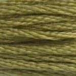 Dark Olive Green DMC Stranded Cotton Art 117  - 370 Needlework Threads