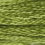 Dark Olive Green DMC Stranded Cotton Art 117  - 471 Needlework Threads