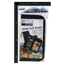 Light Gray The Art Studio Artist Soft Pastel Carry Set Pastels & Charcoal
