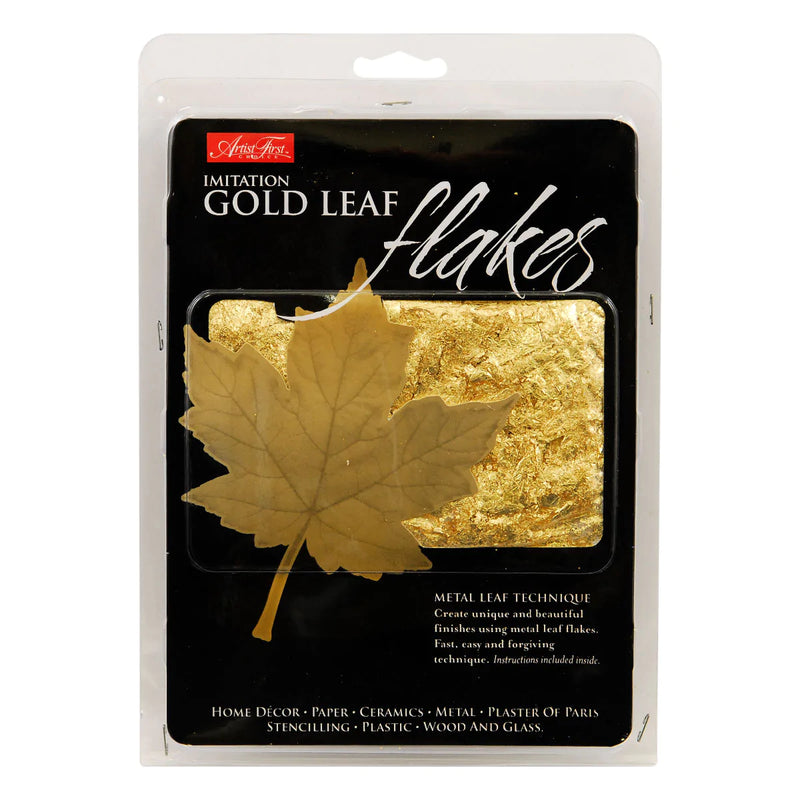 Goldenrod Artist First Choice Gold Leaf Flakes Composition Metal Leafing