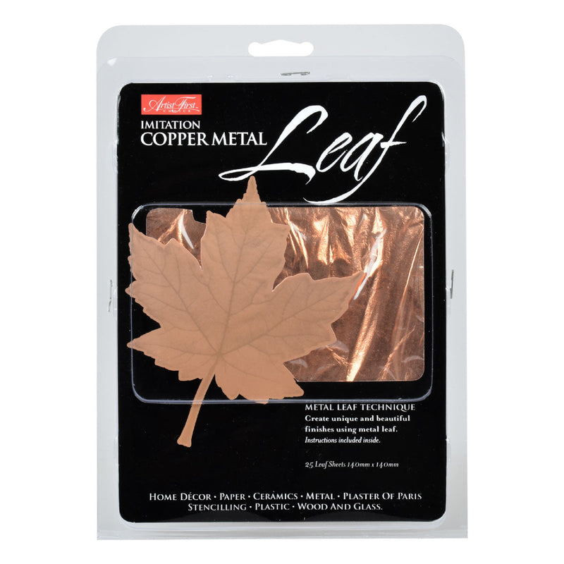 Artist First Choice Copper Metal Leaf Composition 25 Sheets