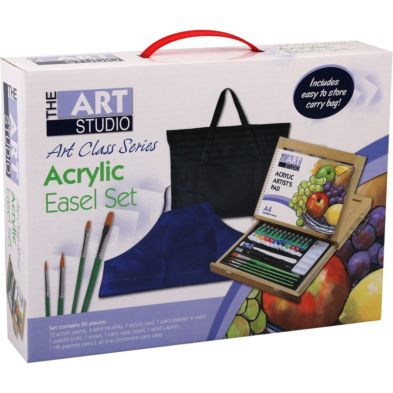 The Art Studio Art Class Series Acrylic Easel Set