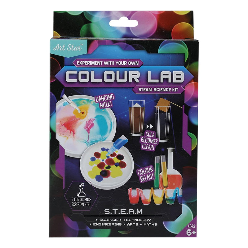 Art Star Experiment With Your Own Colour Lab STEAM Science Kit