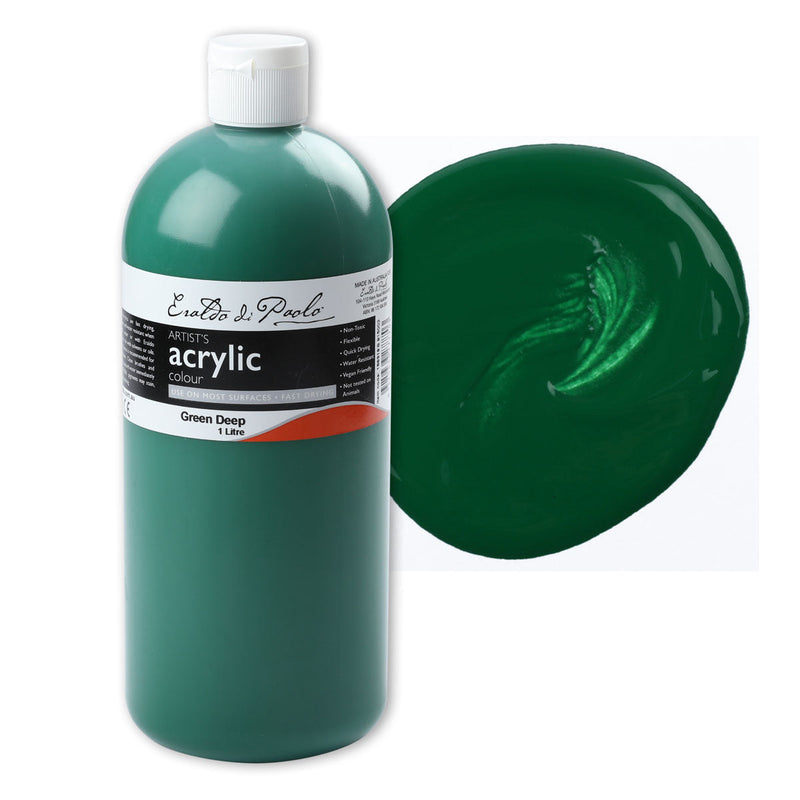 Eraldo Di Paolo Acrylic Paint Green Deep 1L