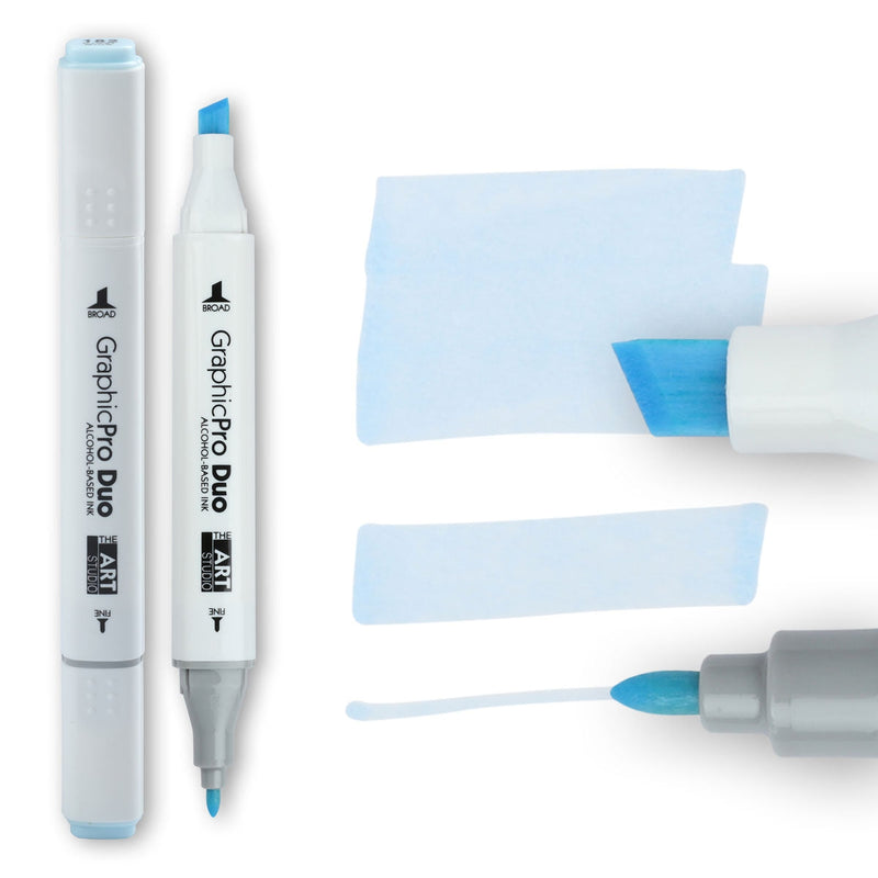 The Art Studio GraphicPro Duo Marker Frost Blue