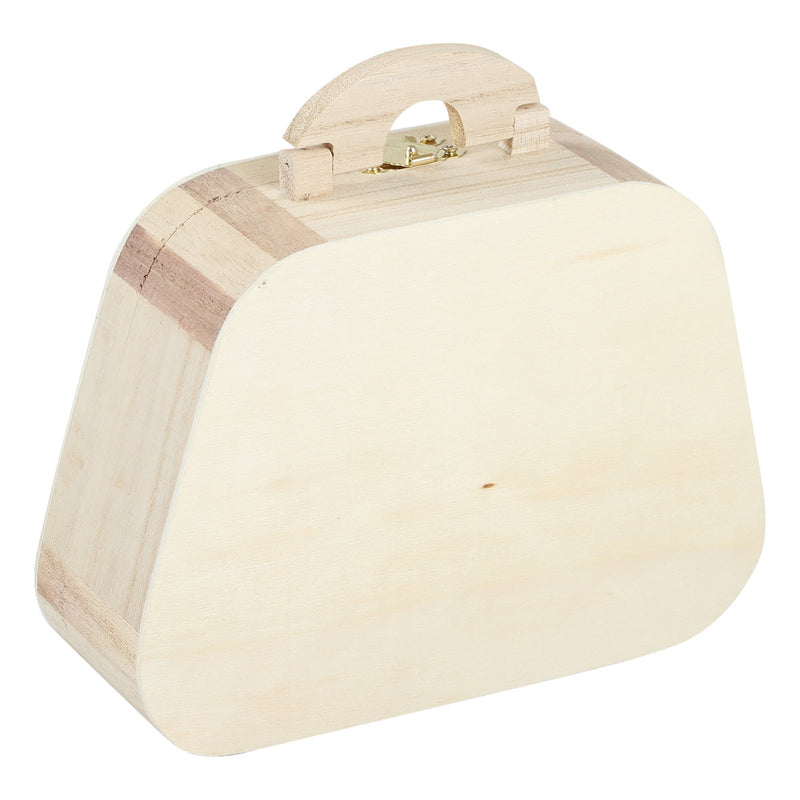 Urban Crafter Tapered Wooden Case with Handle 17.5 x 14 x 6.5cm