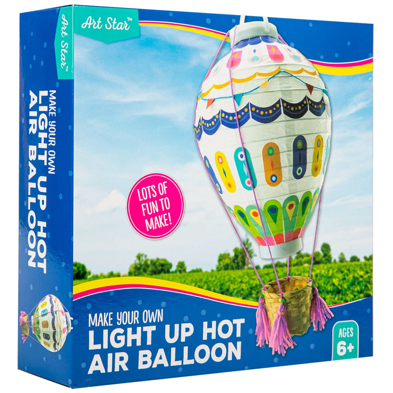 Art Star Light Up Hot Air Balloon