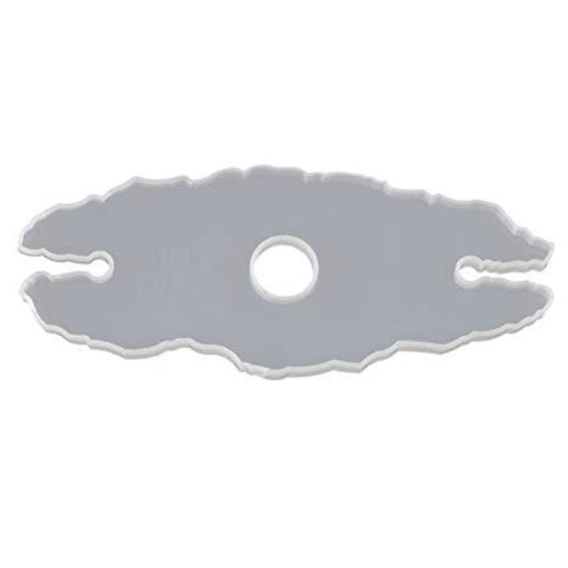 Resin Mould   Silicone Wine Caddy Mould-Geode style