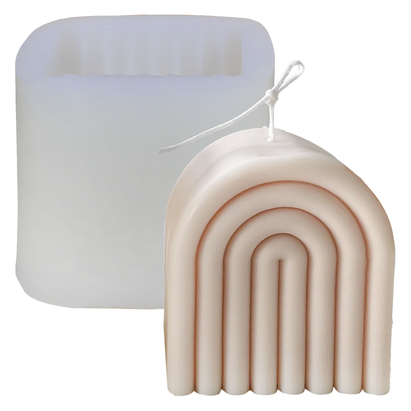 Urban Crafter Double-Sided Arch Candle Mould 105x87x98mm