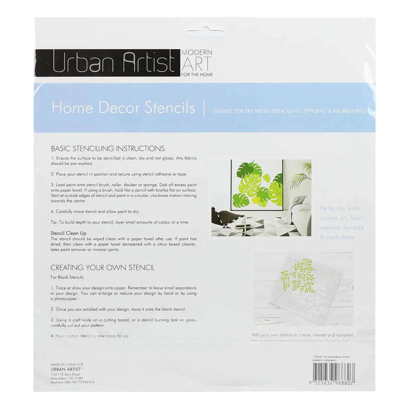 Stencils and Templates 