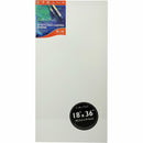 Light Gray 18 x 36 inches Eraldo Di Paolo Gallery Wrapped Stretched Canvas Canvas and Painting Surfaces