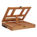 White The Art Studio Artist Travel Box Easel Easels & Cases