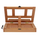 White The Art Studio Artist Travel Box Easel Easels & Cases