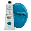 Dark Cyan Holcroft Professional Acrylic Impasto Paint Turquoise 80ml Acrylic Paints