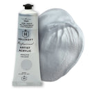 Dark Gray Holcroft Professional Acrylic Impasto Paint Silver 80ml Acrylic Paints